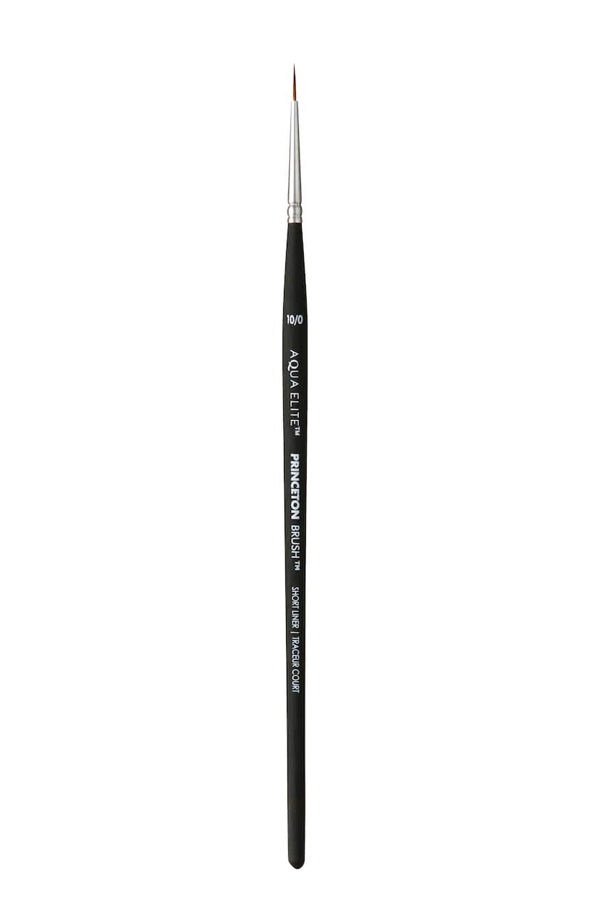 Princeton™ Elite™ 4850 Short Liner Paintbrush, Size 10/0